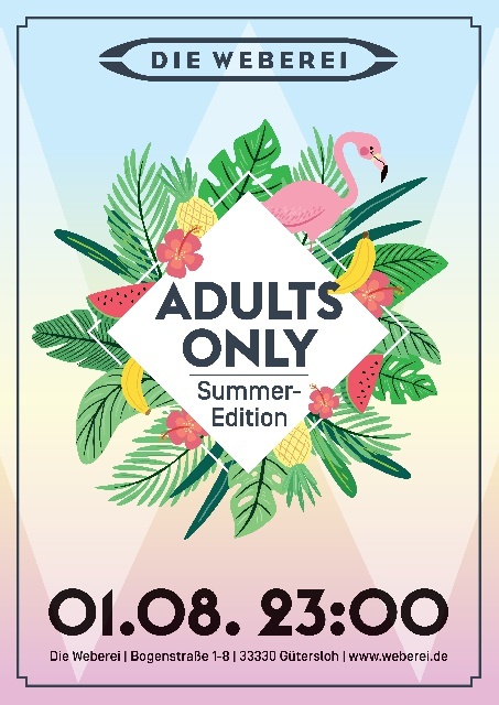 Adults Only – Summer Edition