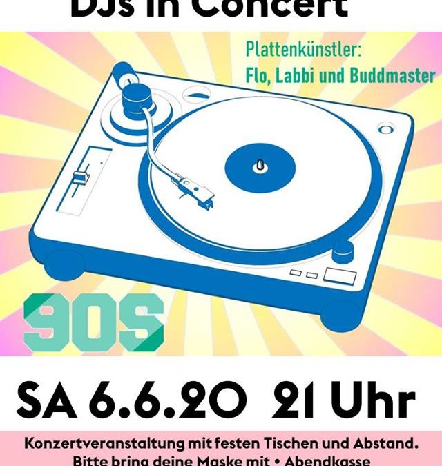 Gut aufgelegt: Djs in concert!