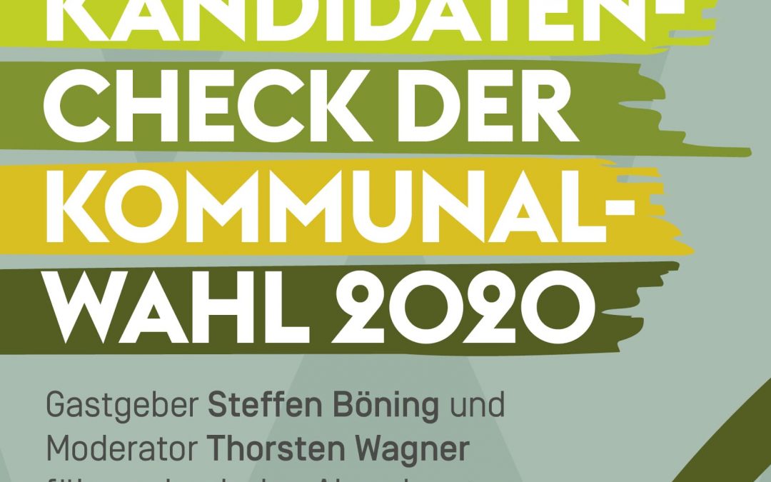 Bürgerdialog Spezial: Kandidatencheck