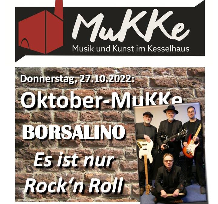 Oktober-MuKKe: Borsalino