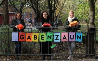 Gabenzaun am Weberei-Park wird zum Adventskalender