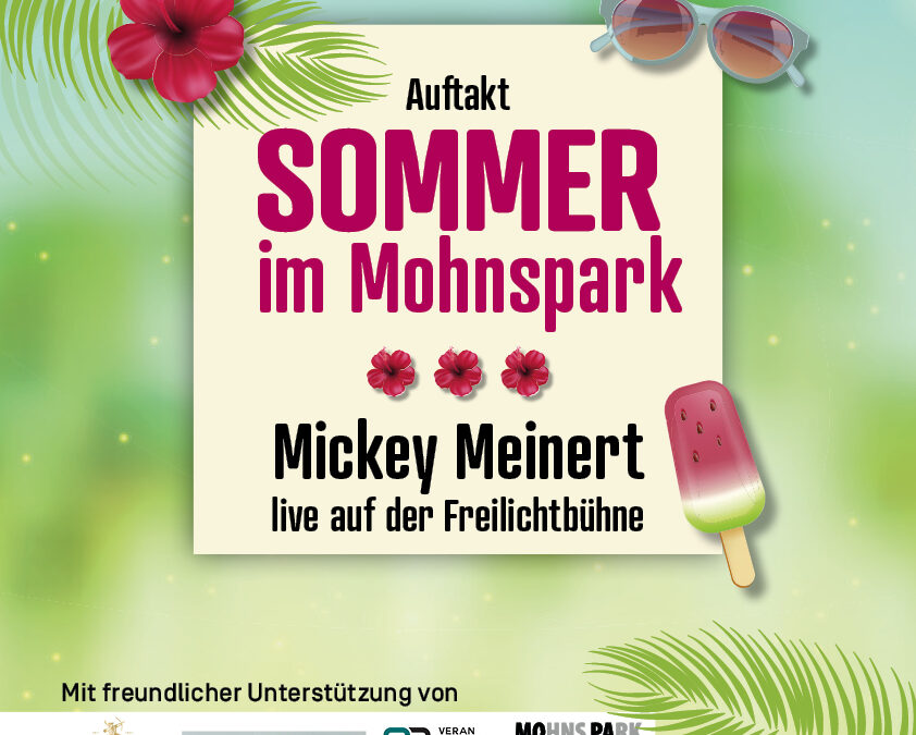 Mickey Meinert live auf der Freilichtbühne