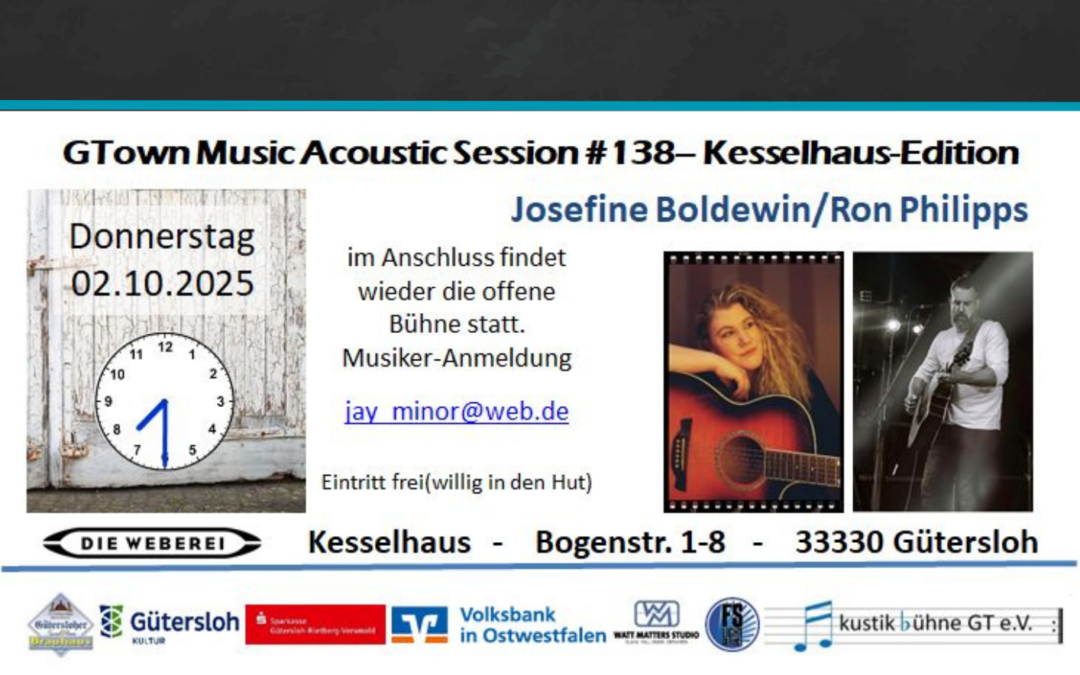 GTown Acoustic Session – Kesselhaus Edition