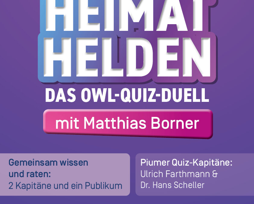 Heimathelden – das OWL-Quiz-Duell in Borgholzhausen 