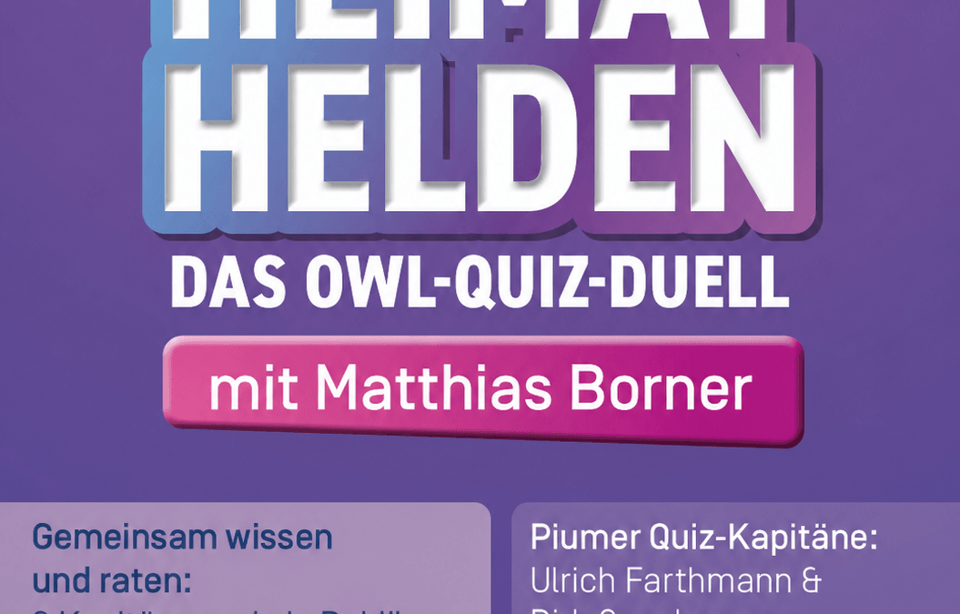 Heimathelden – das OWL-Quiz-Duell in Borgholzhausen 